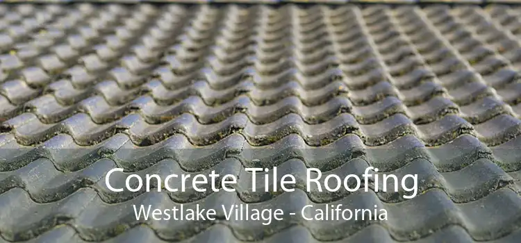 Concrete Tile Roofing Westlake Village - California