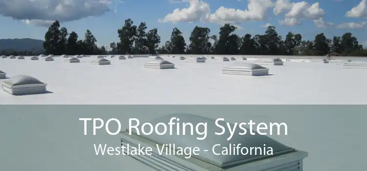 TPO Roofing System Westlake Village - California